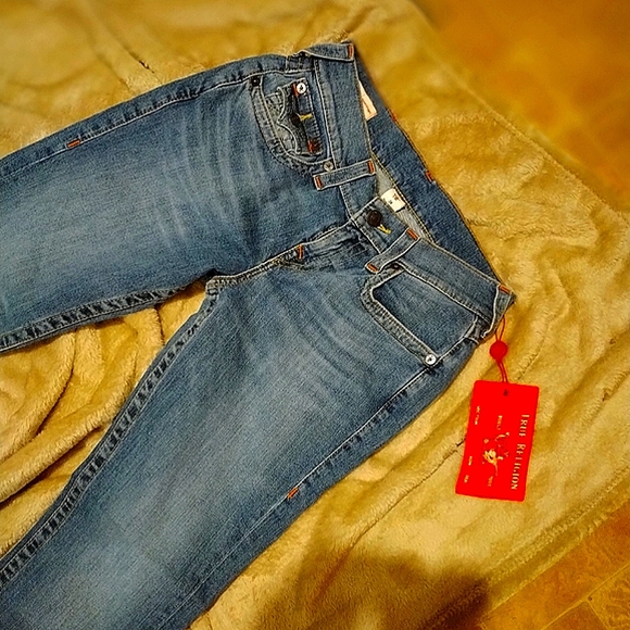 NWT True Religion jeans style Ricky Straight-size 28 - Picture 3 of 11